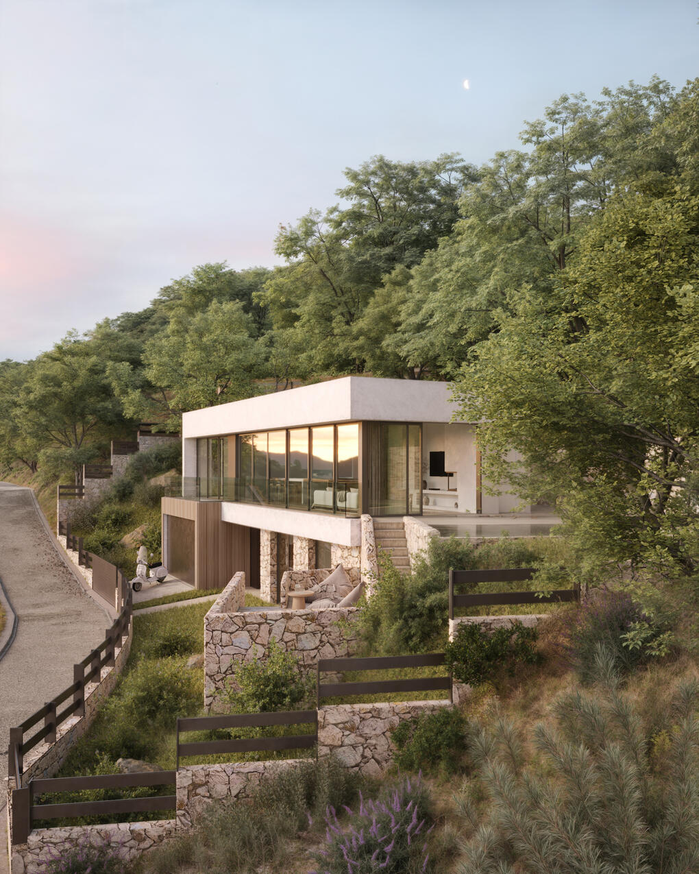 COLOM 2, Contrast Architecture