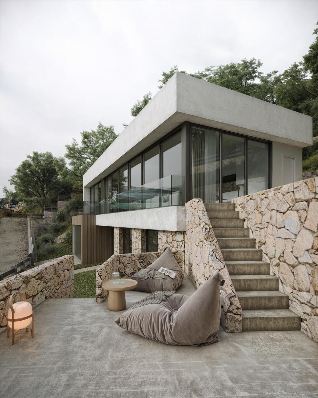 COLOM 2, Contrast Architecture